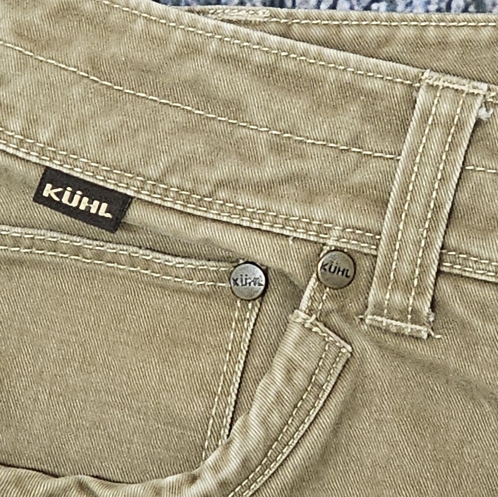 Kuhl Ryder Vintage Patina Dye Pants Men's Size 34x30 Canvas Hiking Adventure - Picture 4 of 14